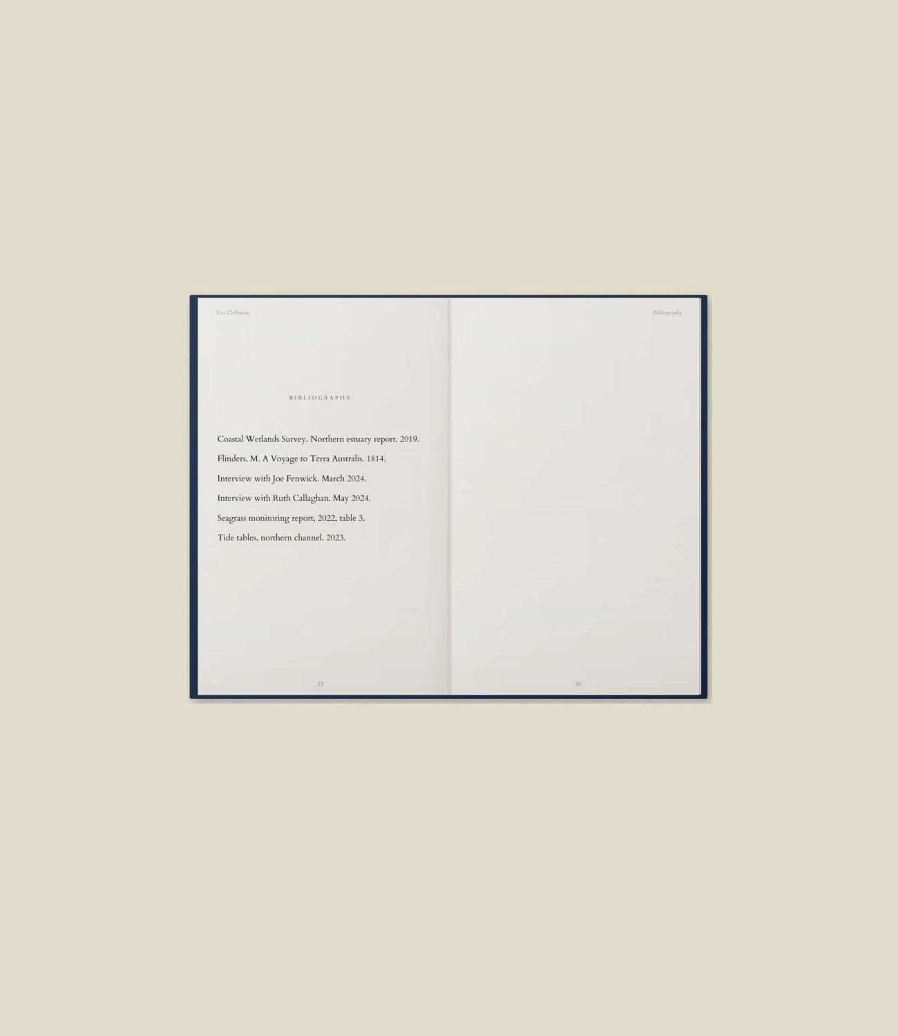 The bibliography of a non-fiction book in Karde's Book Preview